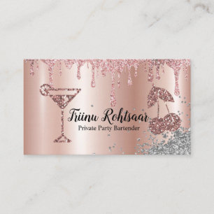 Festive Party Balloons Rainbow Event Planner Business Card