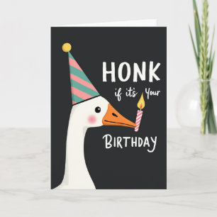 Festive Party Bird Card