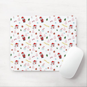 Festive Party Holiday Christmas  Mouse Mat