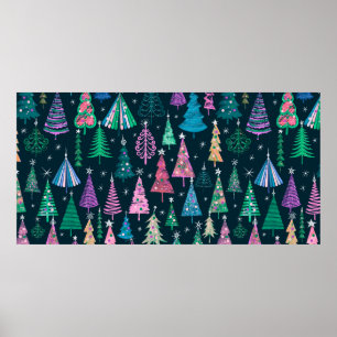 Festive pattern, Christmas and New Year decoration