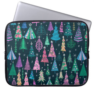 Festive pattern, Christmas and New Year decoration Laptop Sleeve