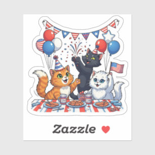 Festive Paw-ty – Patriotic Cat Party