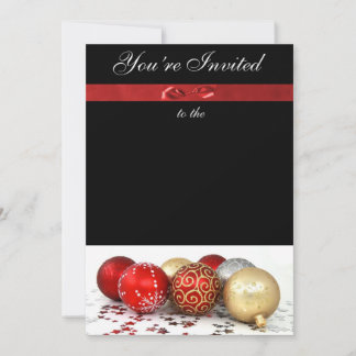 Festive Personalised Holiday Party Invitation