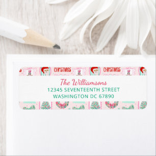 Festive Pink & Green Nutcracker Custom Christmas