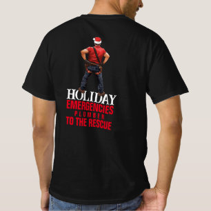 Festive Plumber Christmas T-Shirt