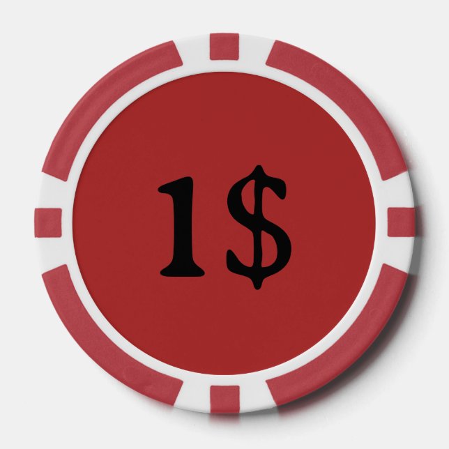 Festive Poker Chips (Front)