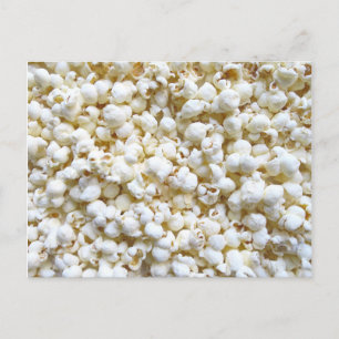 Festive Popcorn Decor Photography Postcard