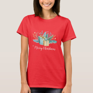 Festive Presents Bouquet Christmas T-Shirt