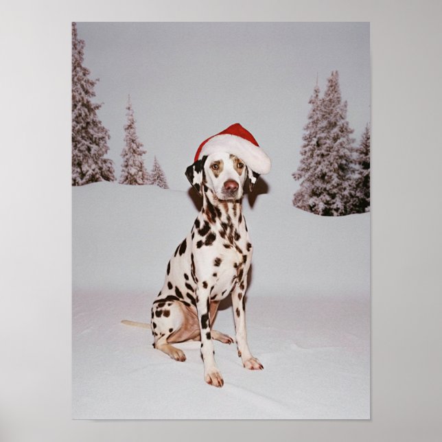 Festive Pup Poster (Front)