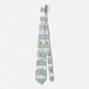 Festive Red and Green Christmas Tie
