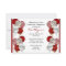 Festive Red Balloon Graduation Invitation