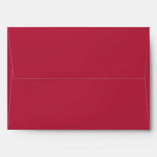 Festive Red Christmas and New Year Holiday Envelope