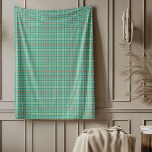 Festive Red Green Blanket for Christmas