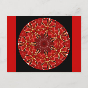 Festive Red Postcard