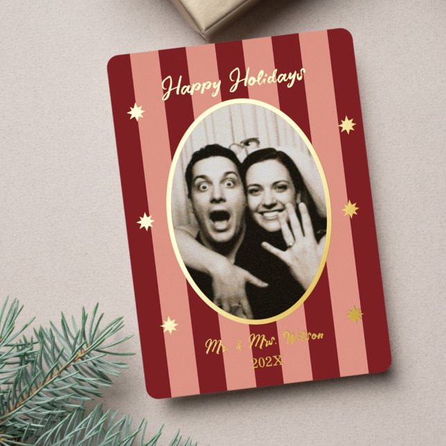 Festive Red Striped Holiday Party (Creator Uploaded)