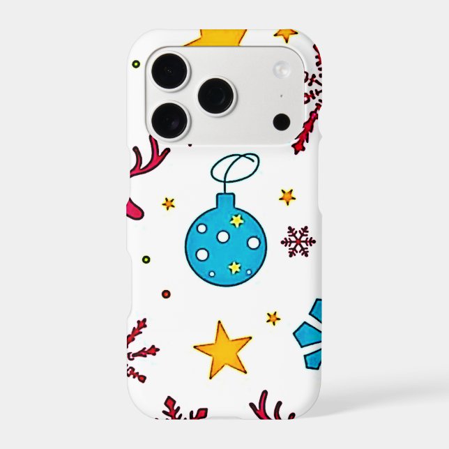 Festive Reindeer Magic Pattern Design (Back)