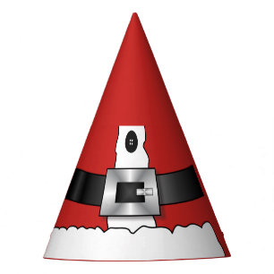 Festive Retro christmas red suit  Santa Claus Party Hat