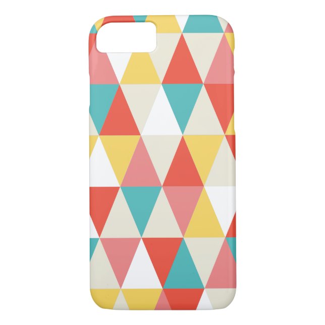 Festive Retro Geometric iPhone 7 Case-Mate iPhone Case (Back)