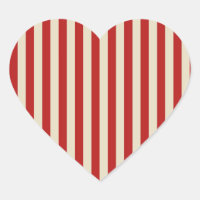 Festive Retro Vintage Vertical PopCorn Stripes