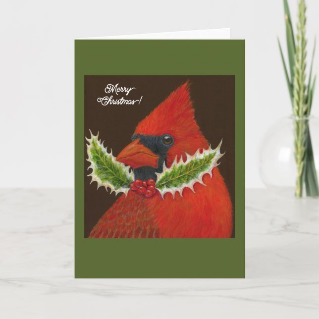 Festive Rich Christmas card (Front)