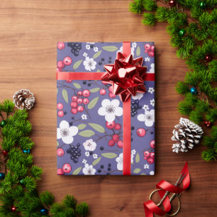 Festive Santa Christmas Carol Gift Wrap