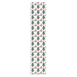 Festive Santa Christmas Table Runner