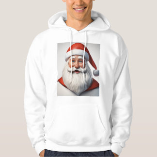 Festive Santa Claus T-Shirt Design Hoodie