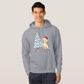 Festive Santa Dog Hoodie – Cosy Christmas 