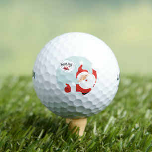 Festive Santa Golf Gift for Dad & Grandpa Golf Balls