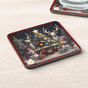 "Festive Seasonal Fun" Coaster