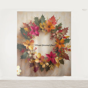 "Festive Seasonal Fun" Tapestry