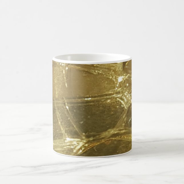 Festive Shiny Gold Coffee Mug (Center)