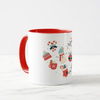 Festive Sips Christmas Mug for Cosy Holiday Moment