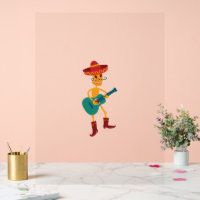 Festive Skeleton Guitar Player