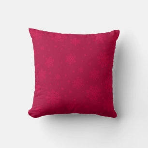 Festive Snowflake Christmas Print   Winter Wonder Cushion