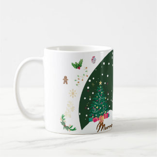 "Festive Snowman Christmas Mug – Cosy Winter Desig