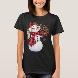 Festive Snowman Christmas T-Shirt