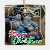 Festive Snowman Family Christmas