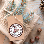 FESTIVE SNOWMAN MERRY CHRISTMAS CLASSIC ROUND STICKER<br><div class="desc">This festive snowman sticker is the perfect way to make every Christmas letter and small gift  special!</div>