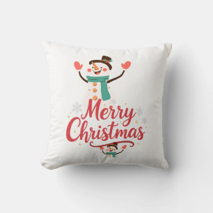 Festive Snowman Merry Christmas Lip Balm Cushion