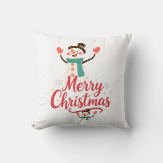 Festive Snowman Merry Christmas Lip Balm Cushion