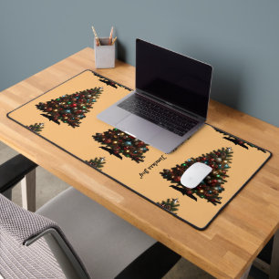 "Festive Sparkle" Desk Mat