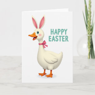 Festive Spring Waterfowl Card