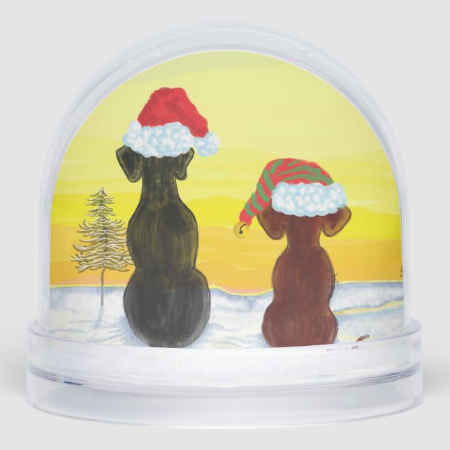 Festive springador snowglobe (Front)