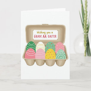 Festive Springtime Egg Carton Card