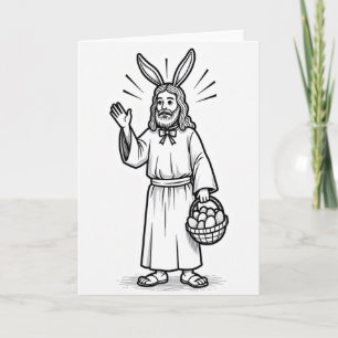Festive Springtime Figure Card