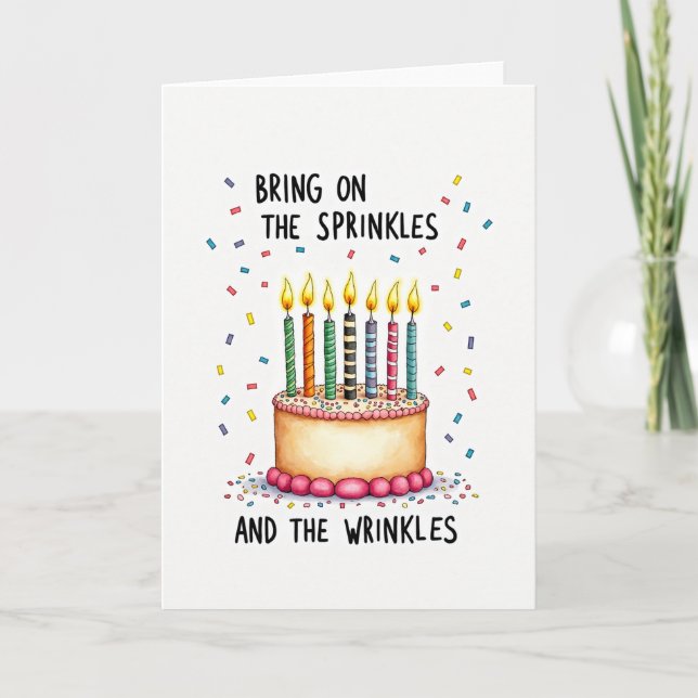 Festive Sprinkles Card (Front)