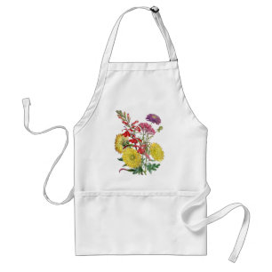 Festive Sring Floral Gifts Standard Apron