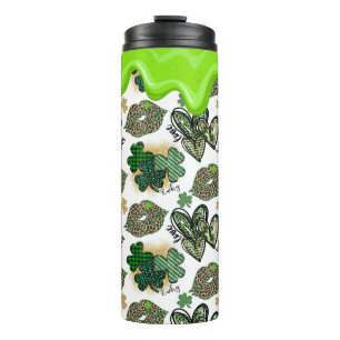 🍀 Festive St. Patrick's Day Design 🍀 Thermal Tumbler