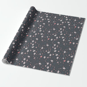 Festive Stars Wrapping Paper